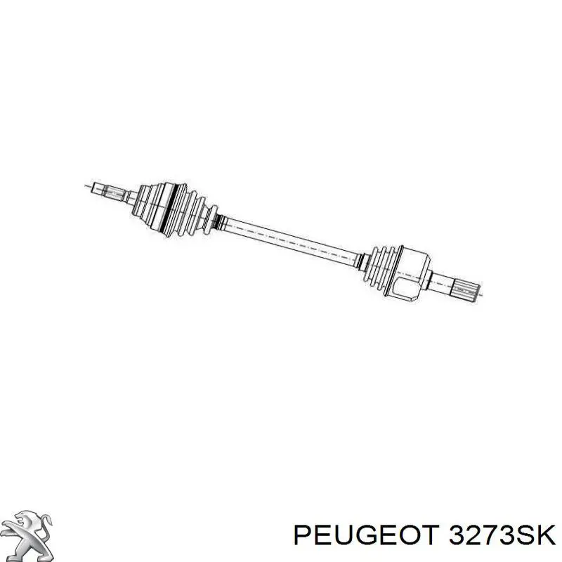 Semieje delantero derecho Peugeot/Citroen 3273SK precio, desde 54,00 EUR