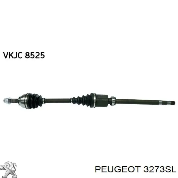 Semieje delantero derecho Peugeot/Citroen 3273SL precio, desde 270,66 EUR