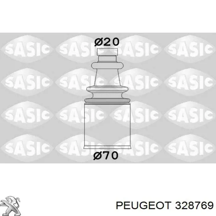 Comprar 328769 Peugeot/Citroen Fuelle de semieje delantero interior