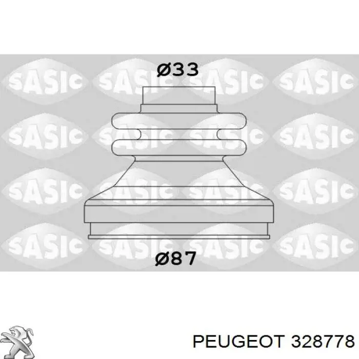 Fuelle transmisión delantero exterior Peugeot/Citroen 328778 precio, desde 6,47 EUR
