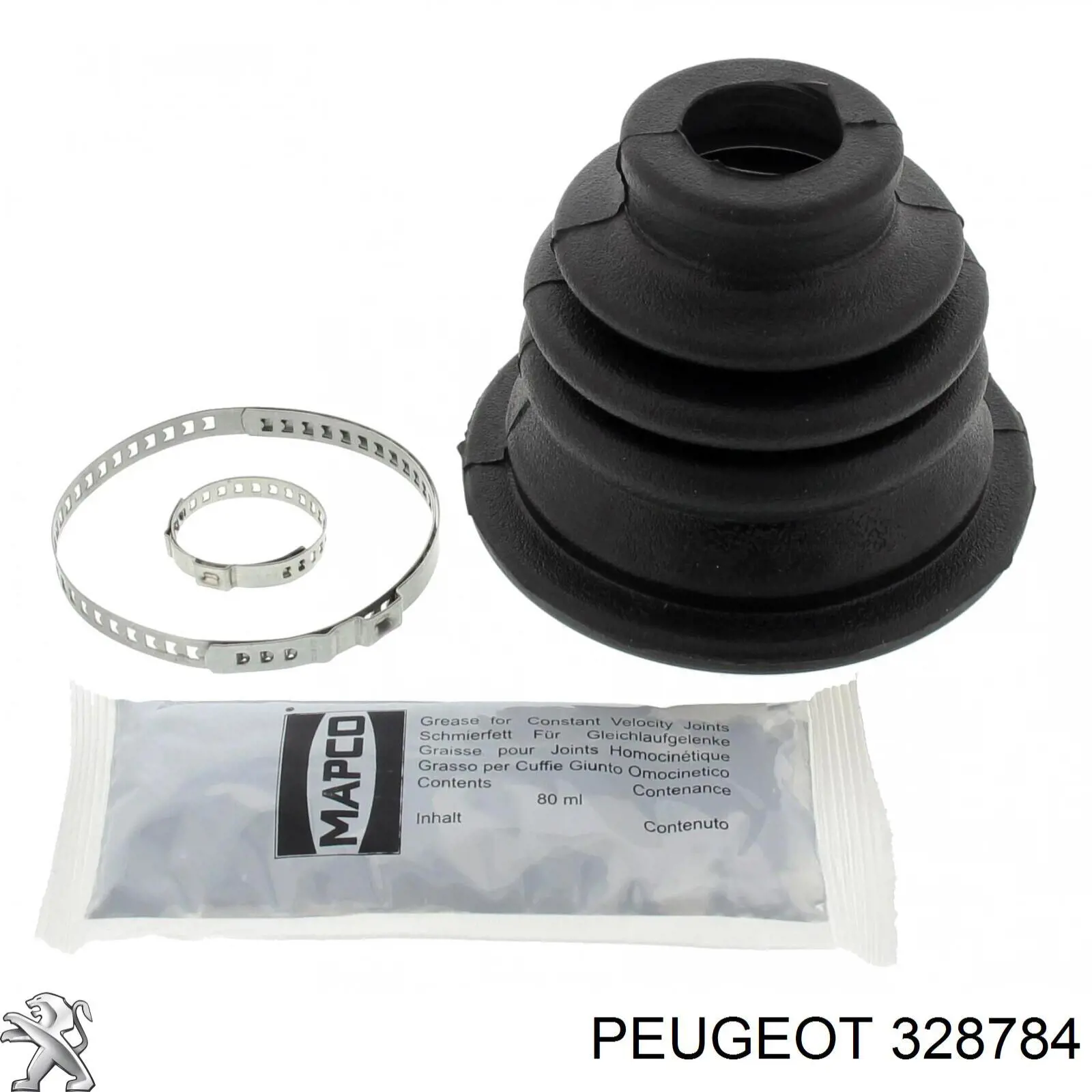 Comprar 328784 Peugeot/Citroen Fuelle, junta homocinética interna izquierda del semieje delantero