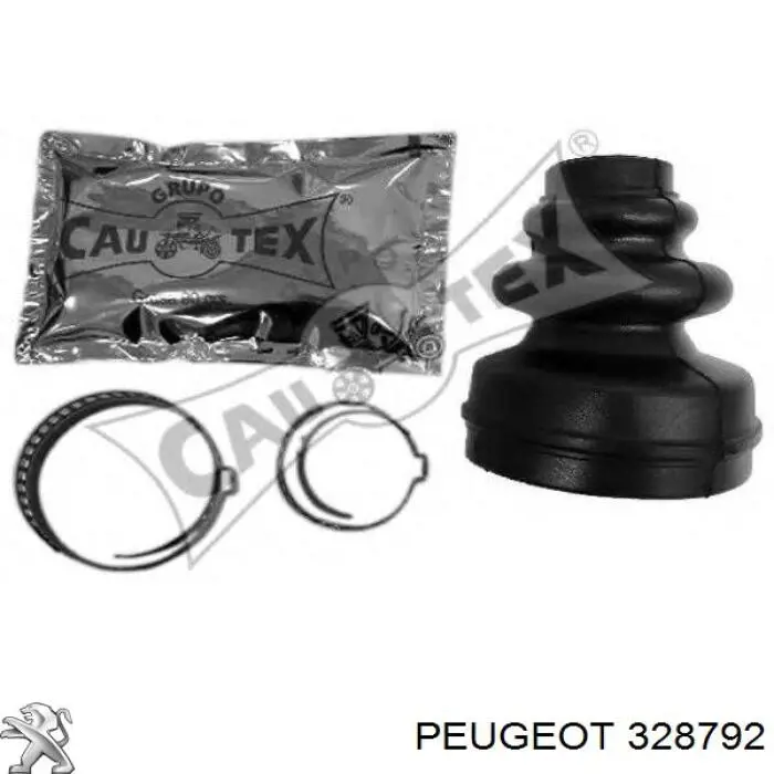 328792 Peugeot/Citroen fuelle, árbol de transmisión delantero interior