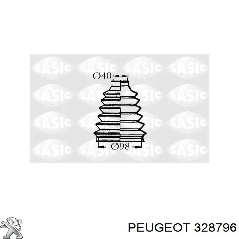Comprar 328796 Peugeot/Citroen Fuelle de semieje delantero interior