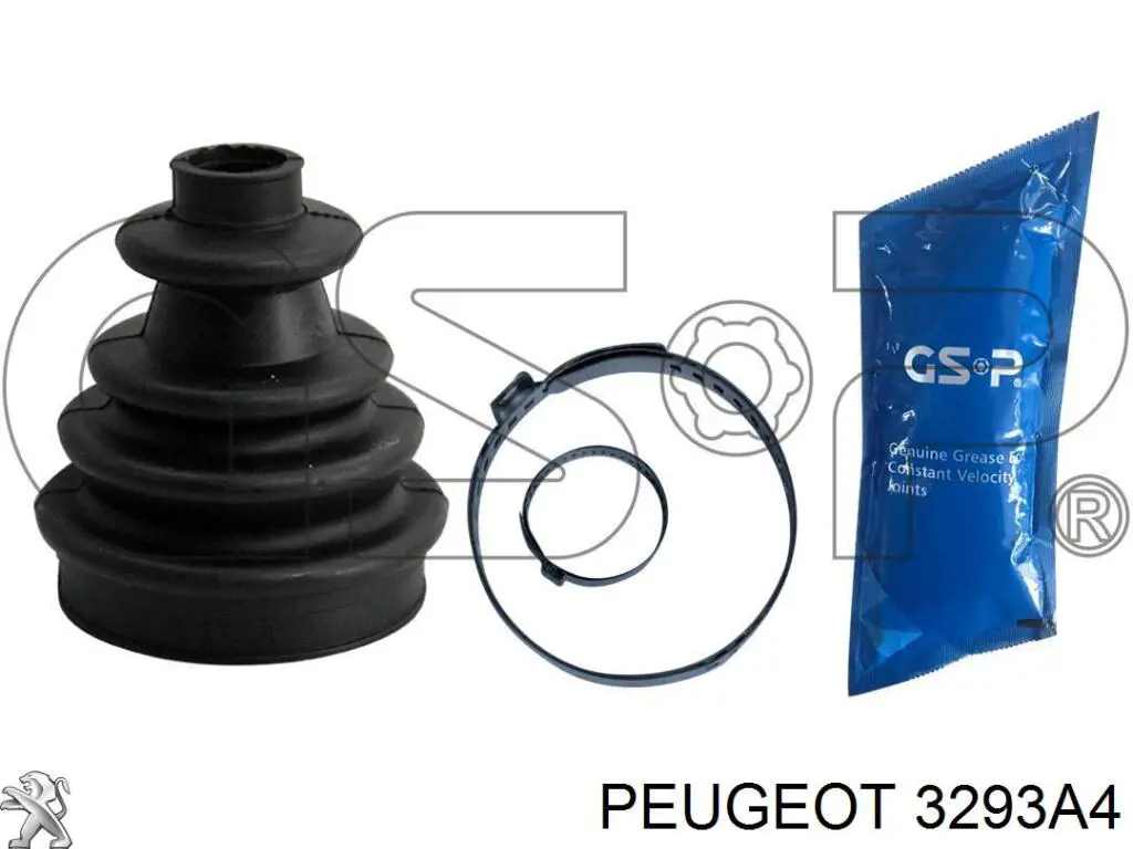 3293A4 Peugeot/Citroen fuelle, árbol de transmisión delantero exterior