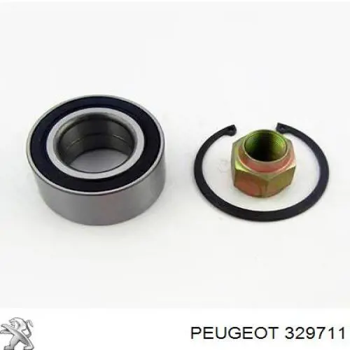 Tuerca del cubo de la rueda delantera Peugeot/Citroen 329711 precio, desde 3,91 EUR