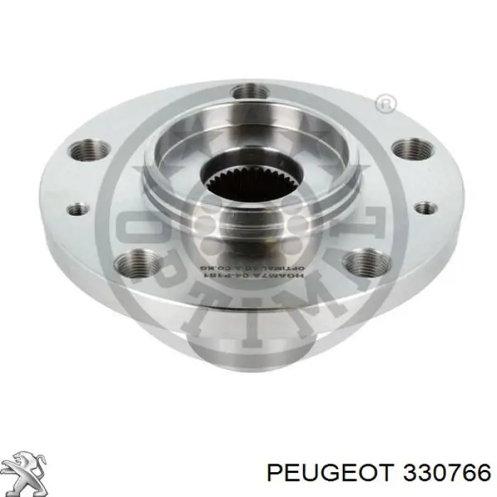 330766 Peugeot/Citroen cubo de rueda delantero