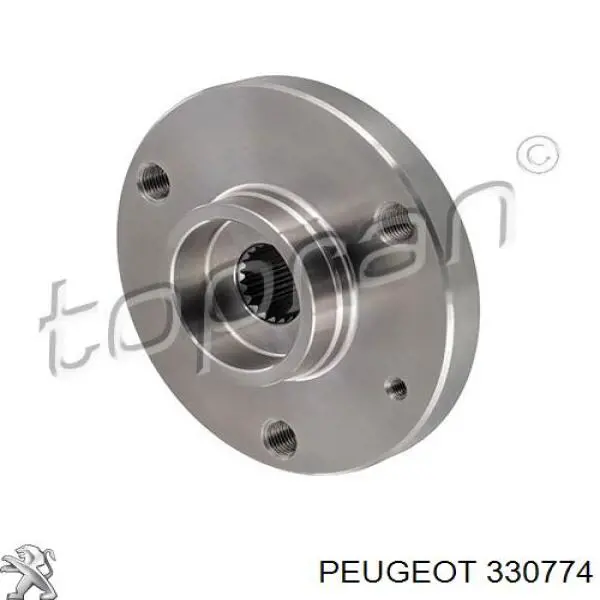 330774 Peugeot/Citroen cubo de rueda delantero