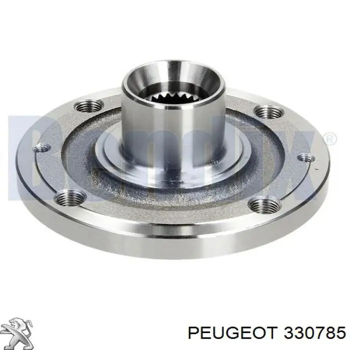 330785 Peugeot/Citroen cubo de rueda delantero