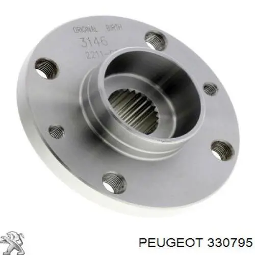 Cubo de rueda delantero Fiat Bravo 1 182