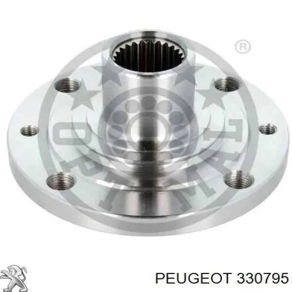 330795 Peugeot/Citroen cubo de rueda delantero