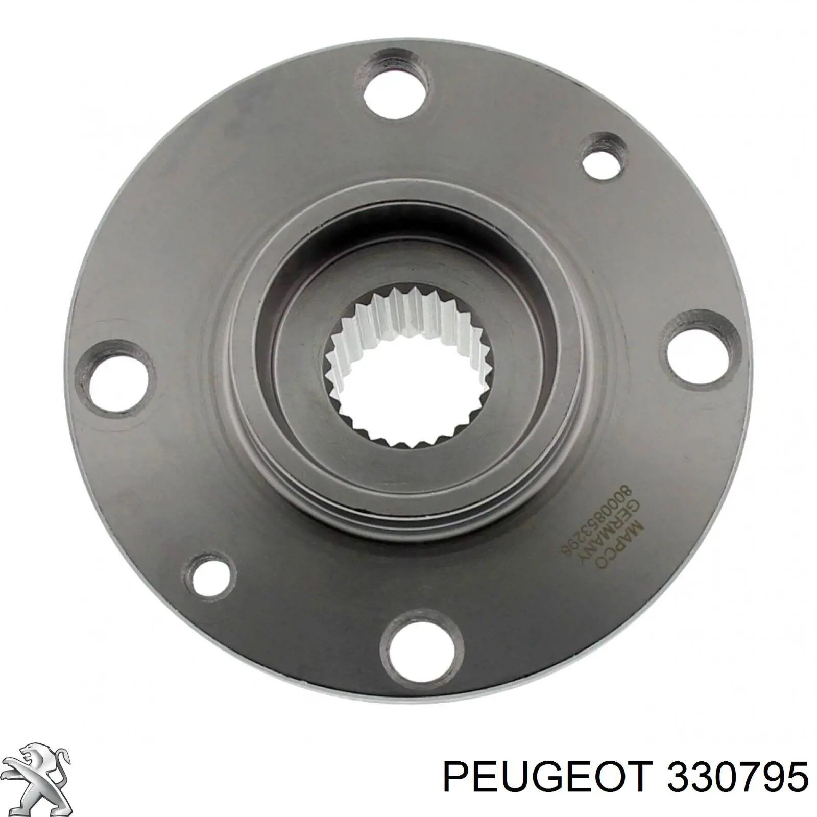 Cubo de rueda delantero Fiat Bravo 1 182