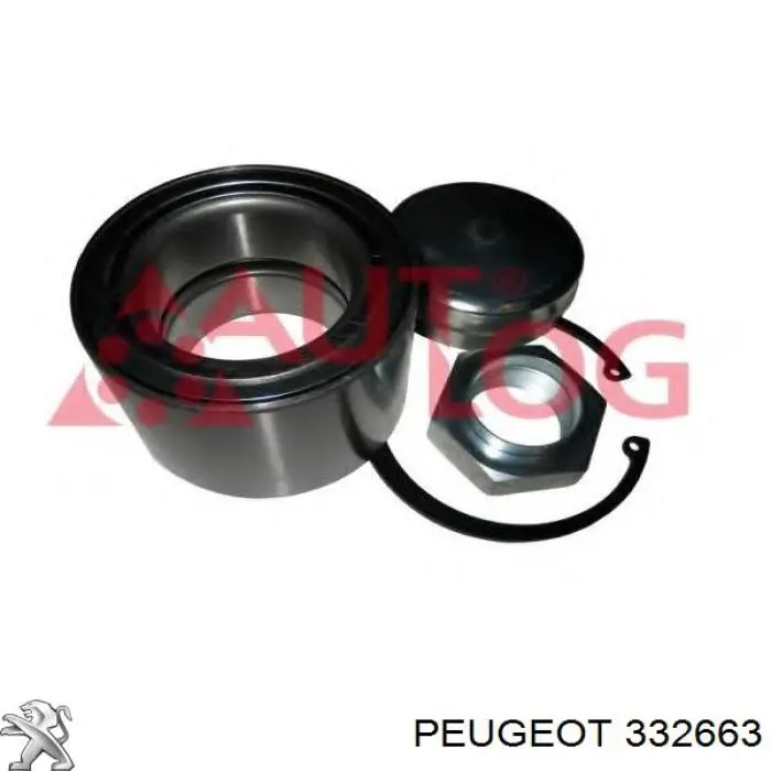 Comprar 332663 Peugeot/Citroen Cojinete de rueda delantero