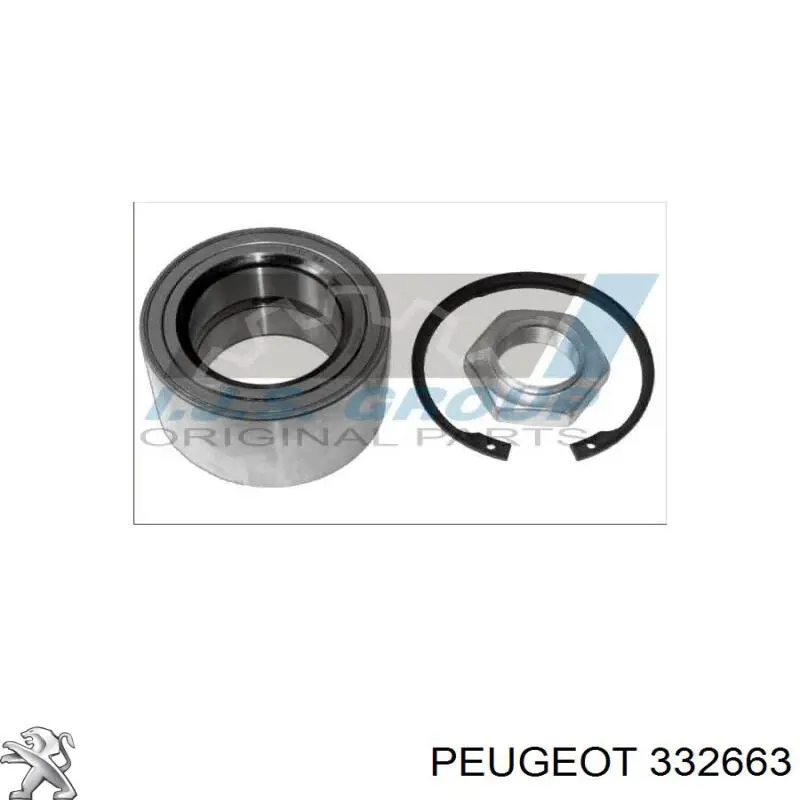 Rodamiento de rueda delantero Peugeot/Citroen 332663