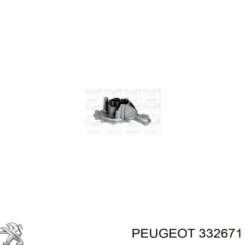 332671 Peugeot/Citroen Rodamientos de rueda delantero