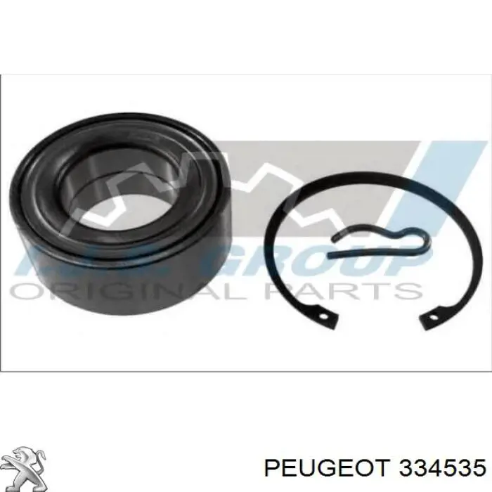 Anillo de retención del cojinete de la rueda delantera Peugeot/Citroen 334535 precio, desde 3,52 EUR