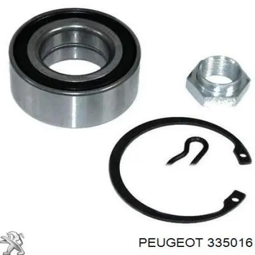 Comprar 335016 Peugeot/Citroen Cojinete de rueda delantero