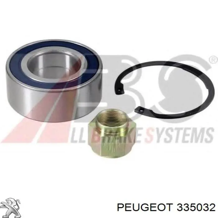 Cojinete de rueda delantero Peugeot/Citroen 335032 precio, desde 26,33 EUR