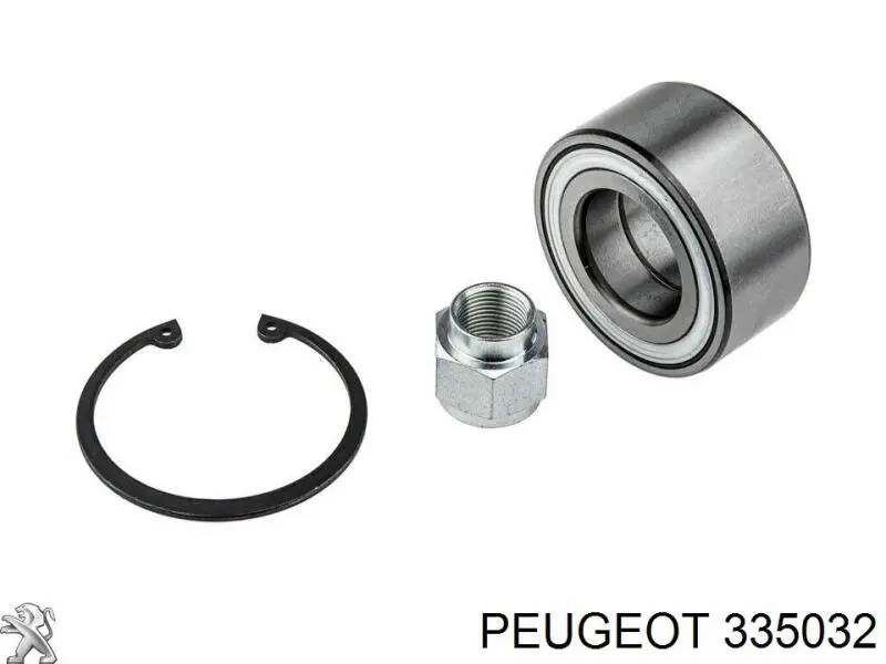 335032 Peugeot/Citroen cojinete de rueda delantero