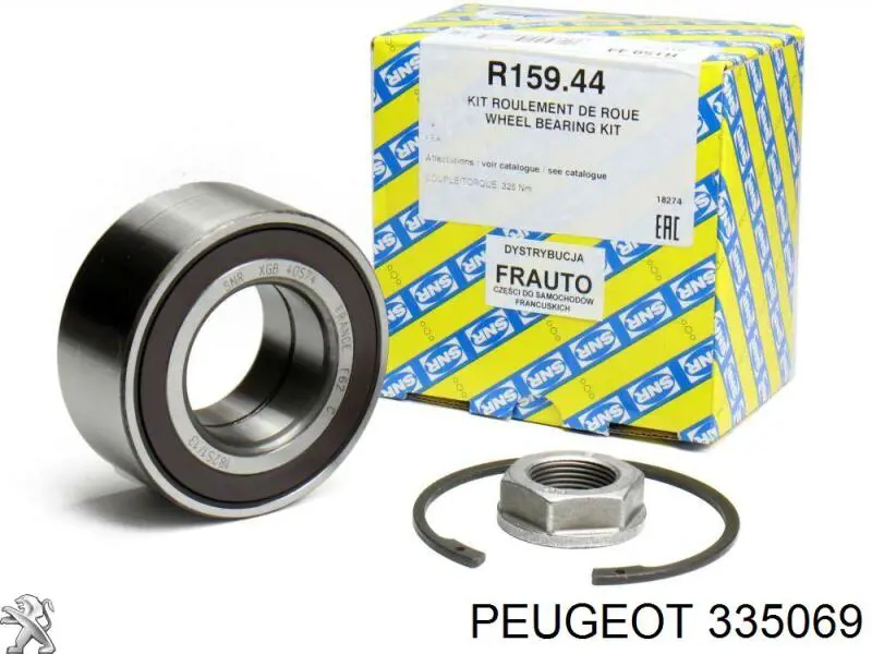 Cojinete de rueda delantero Peugeot/Citroen 335069 precio, desde 52,92 EUR
