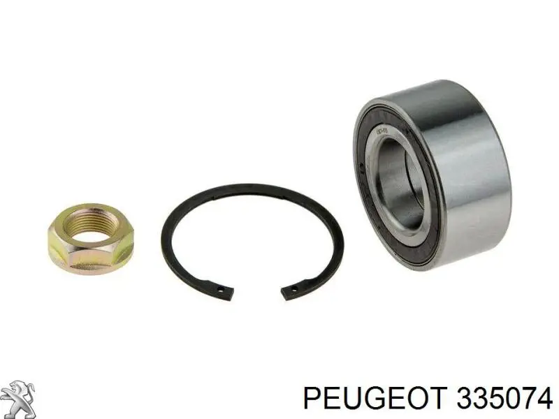 335074 Peugeot/Citroen cojinete de rueda delantero