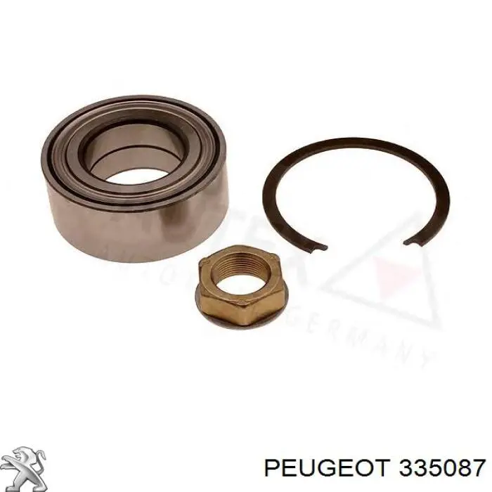 3350 87 Peugeot/Citroen cojinete de rueda delantero