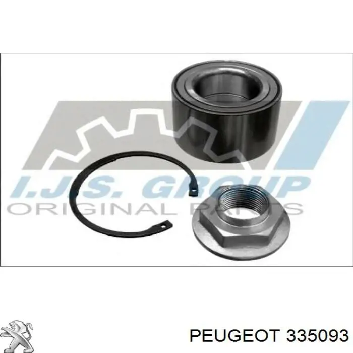 Cojinete de rueda delantero Peugeot/Citroen 335093 precio, desde 41,26 EUR