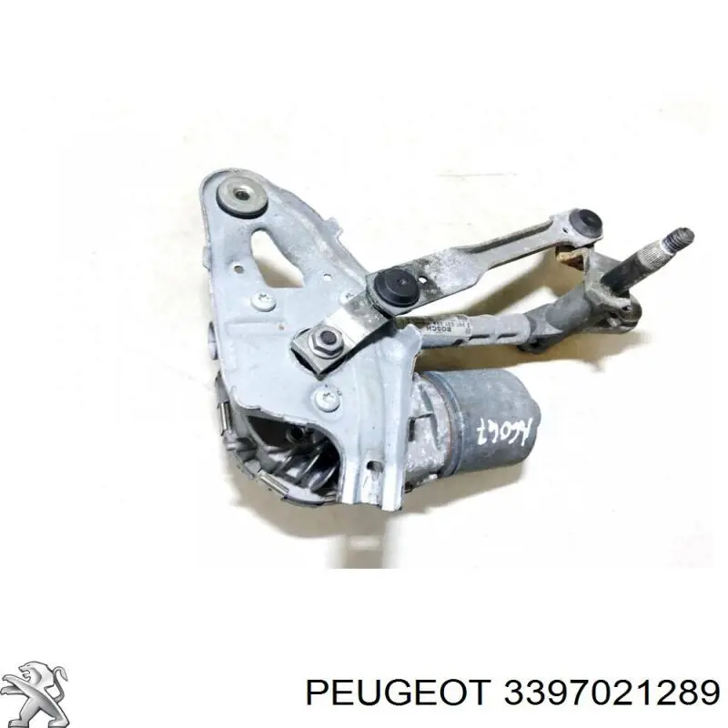 3397021289 Peugeot/Citroen Trapezoide del limpiaparabrisas derecho