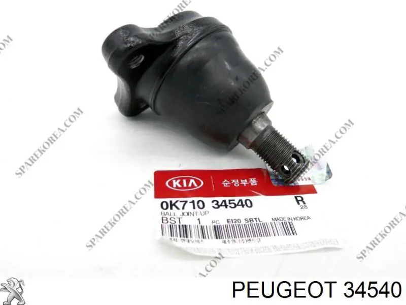 34540 Peugeot/Citroen Regulador de ralentí