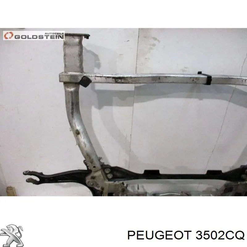 Subchasis delantero soporte motor para Peugeot 407 (6D)