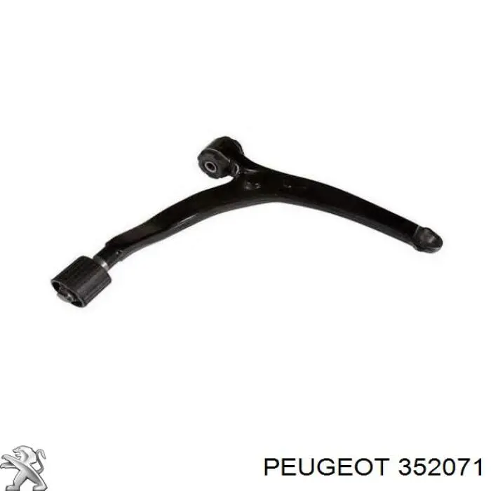 352071 Peugeot/Citroen barra oscilante, suspensión de ruedas delantera, inferior derecha