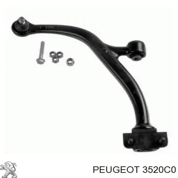 Brazo inferior izquierdo de la suspensión delantera Peugeot/Citroen 3520C0 precio, desde 74,35 EUR