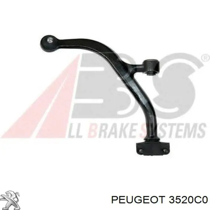 Comprar 3520C0 Peugeot/Citroen Brazo inferior izquierdo de la suspensión delantera