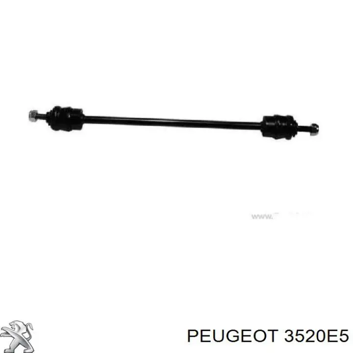 3520E5 Peugeot/Citroen barra oscilante, suspensión de ruedas delantera, inferior izquierda