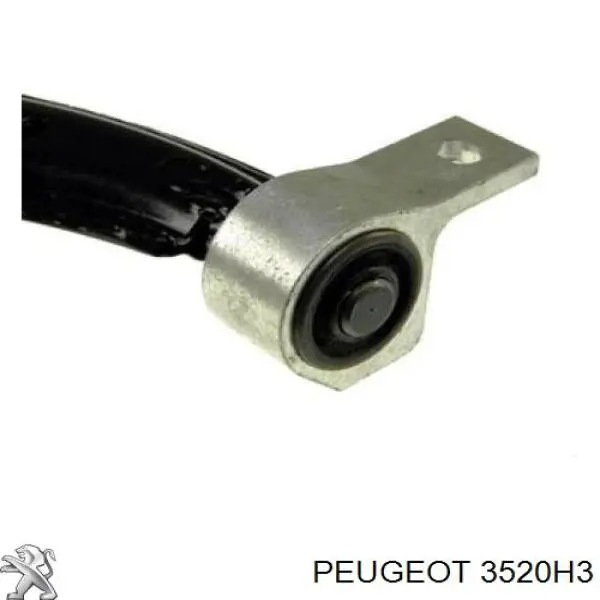 3520H3 Peugeot/Citroen barra oscilante, suspensión de ruedas delantera, inferior izquierda