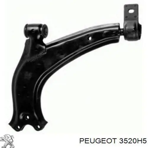 Brazo inferior izquierdo de la suspensión delantera Peugeot/Citroen 3520H5 precio, desde 45,16 EUR