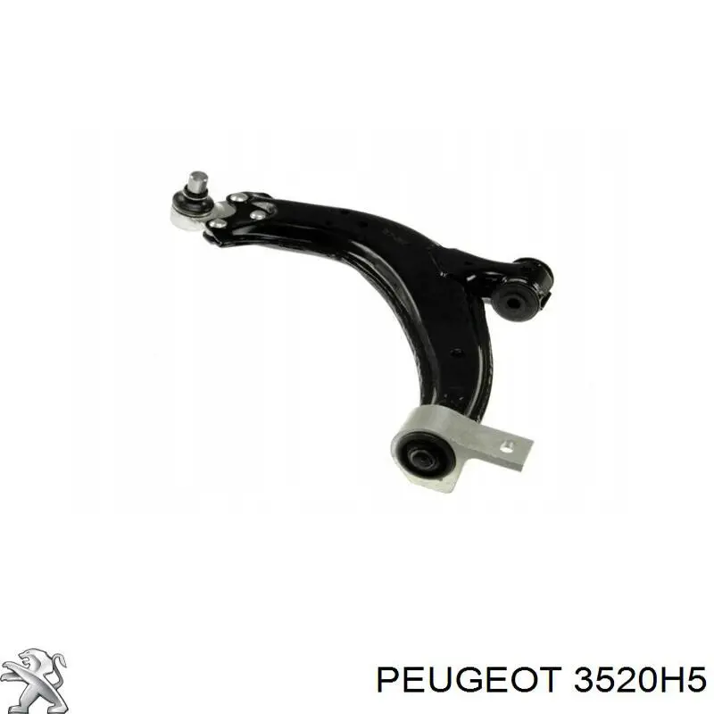 Comprar 3520H5 Peugeot/Citroen Brazo inferior izquierdo de la suspensión delantera