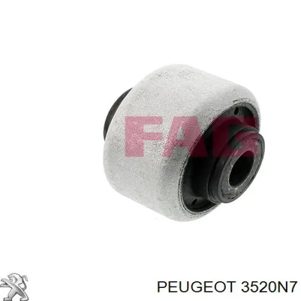 3520N7 Peugeot/Citroen barra oscilante, suspensión de ruedas delantera, inferior izquierda
