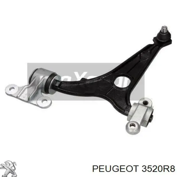 3520R8 Peugeot/Citroen barra oscilante, suspensión de ruedas delantera, inferior izquierda