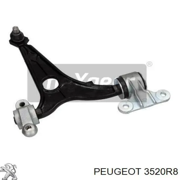 Brazo inferior izquierdo de la suspensión delantera Peugeot/Citroen 3520R8 precio, desde 72,60 EUR