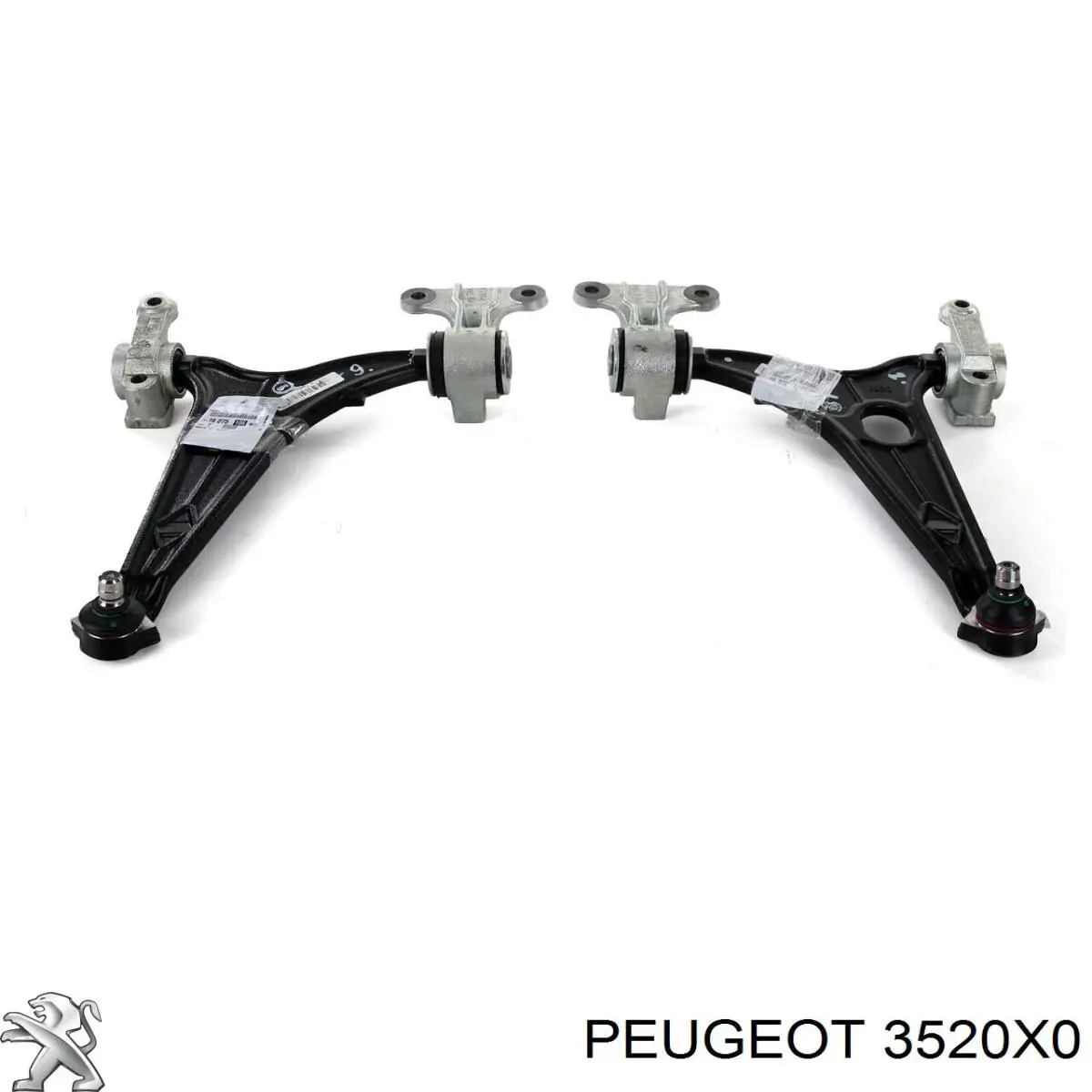 Comprar 3520X0 Peugeot/Citroen Brazo inferior izquierdo de la suspensión delantera