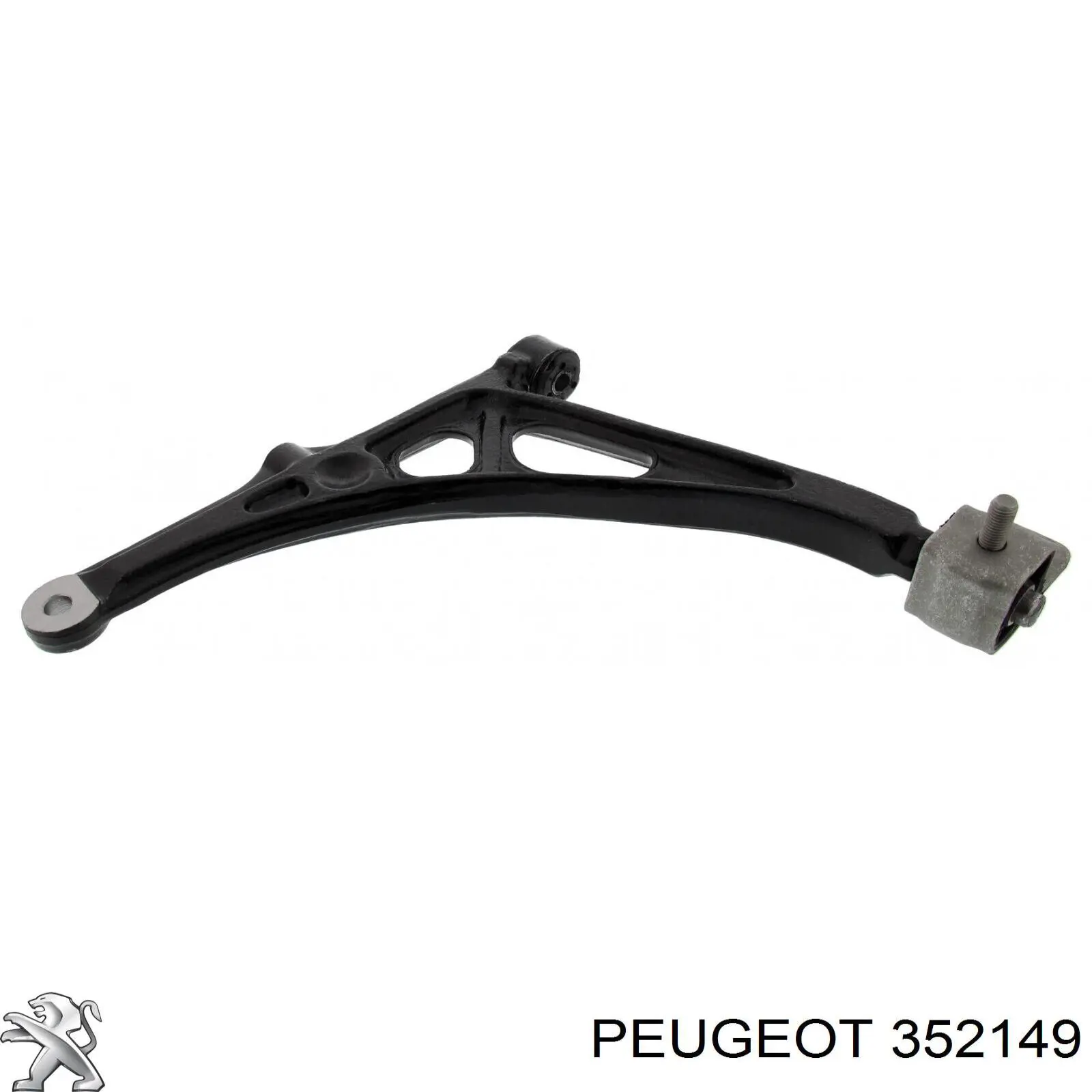 352149 Peugeot/Citroen barra oscilante, suspensión de ruedas delantera, inferior derecha