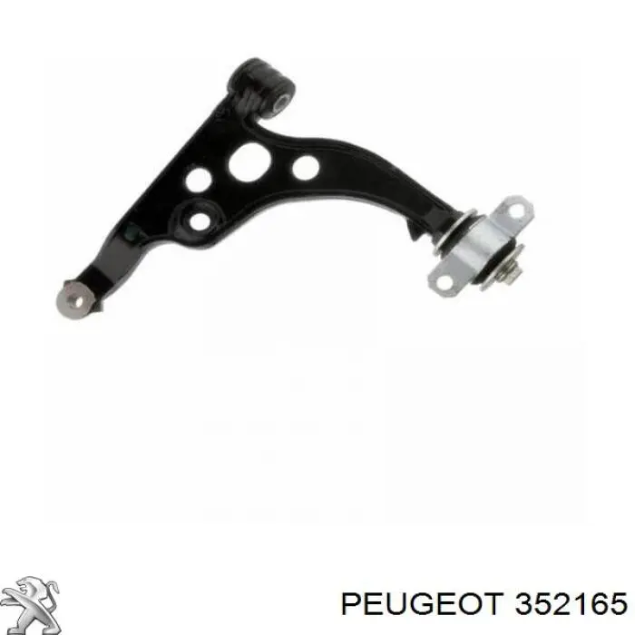 352165 Peugeot/Citroen barra oscilante, suspensión de ruedas delantera, inferior derecha