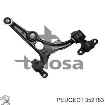 352183 Peugeot/Citroen barra oscilante, suspensión de ruedas delantera, inferior derecha