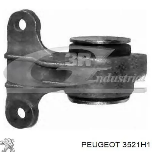 3521H1 Peugeot/Citroen barra oscilante, suspensión de ruedas delantera, inferior derecha