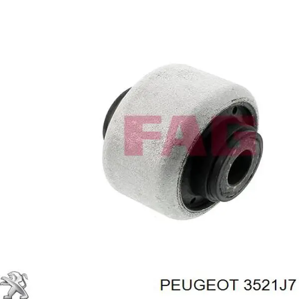 3521P9 Peugeot/Citroen barra oscilante, suspensión de ruedas delantera, inferior derecha