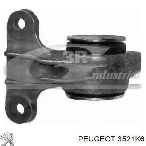 3521K6 Peugeot/Citroen barra oscilante, suspensión de ruedas delantera, inferior derecha