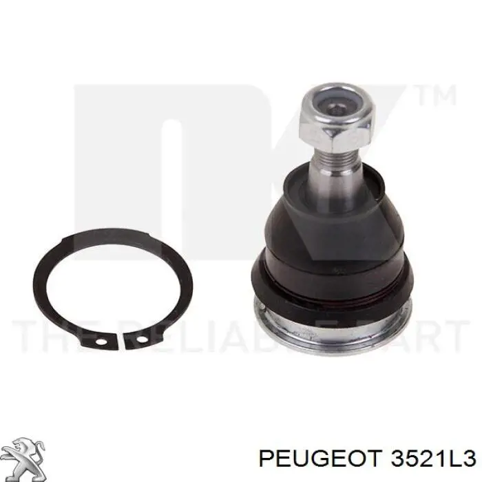 Brazo inferior derecho de la suspensión delantera Peugeot/Citroen 3521L3 precio, desde 40,02 EUR