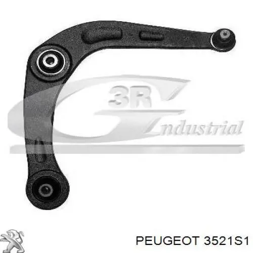Brazo inferior derecho de la suspensión delantera Peugeot/Citroen 3521S1 precio, desde 71,15 EUR