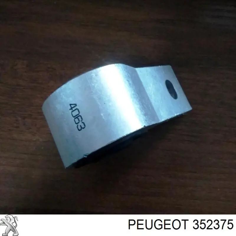 Silentblock del brazo de suspensión 352375 Peugeot/Citroen