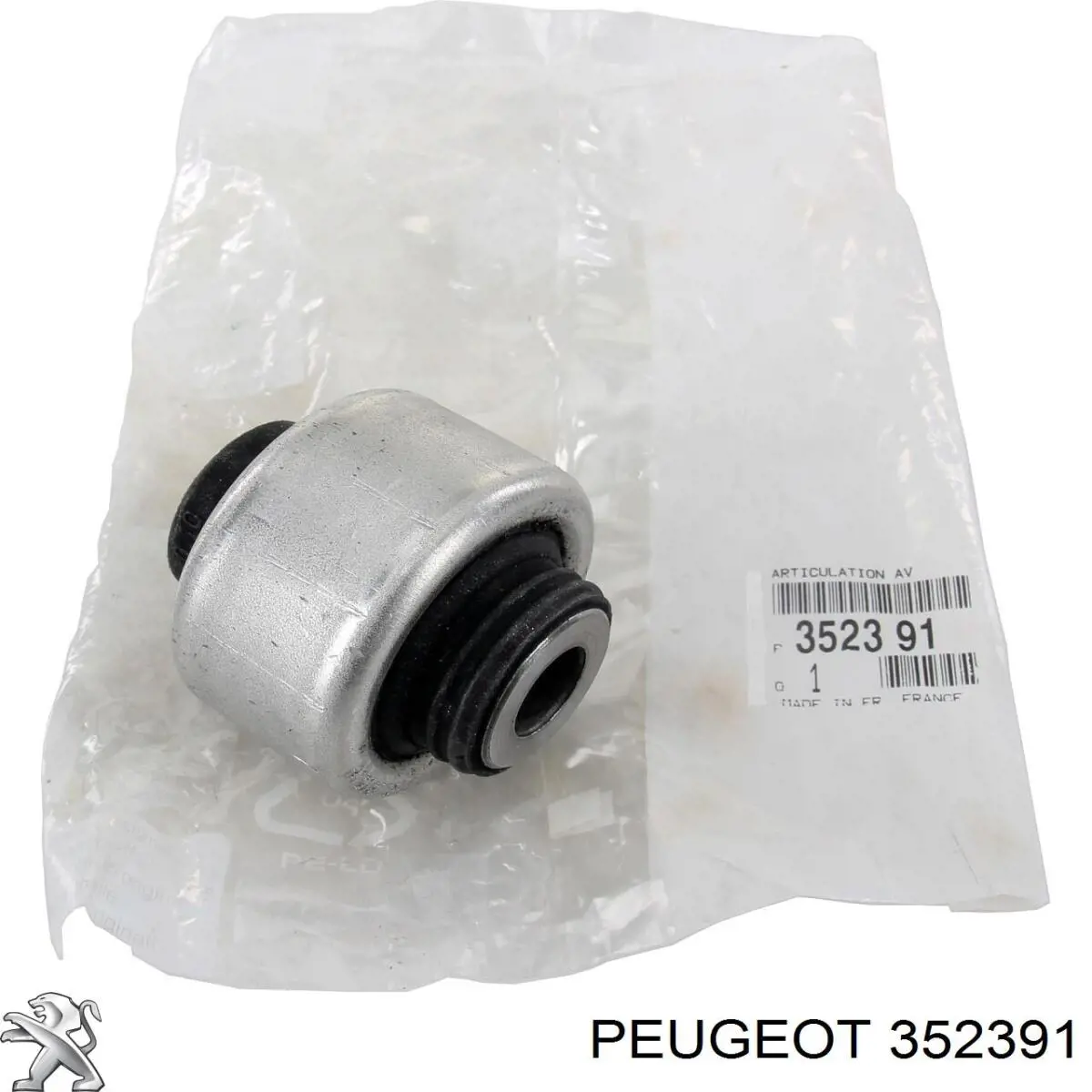 352391 Peugeot/Citroen Silentblock de brazo de suspensión delantero inferior